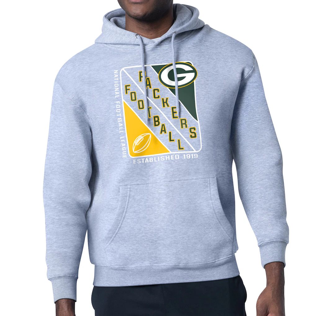 Men 2026 NFL Green Bay Packers Grey Hoodie hooded style 01->green bay packers->NFL Jersey